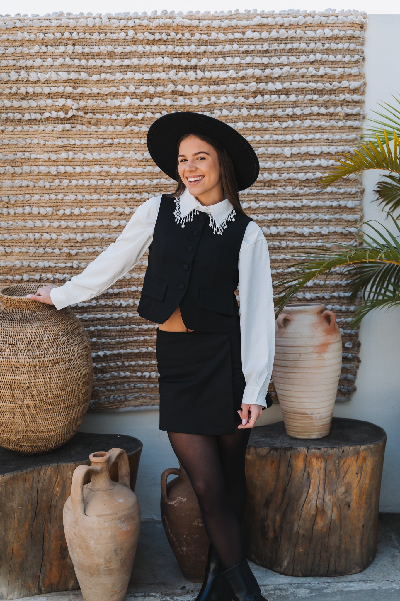 Office Waistcoat Black | One Size / Fits 30-32