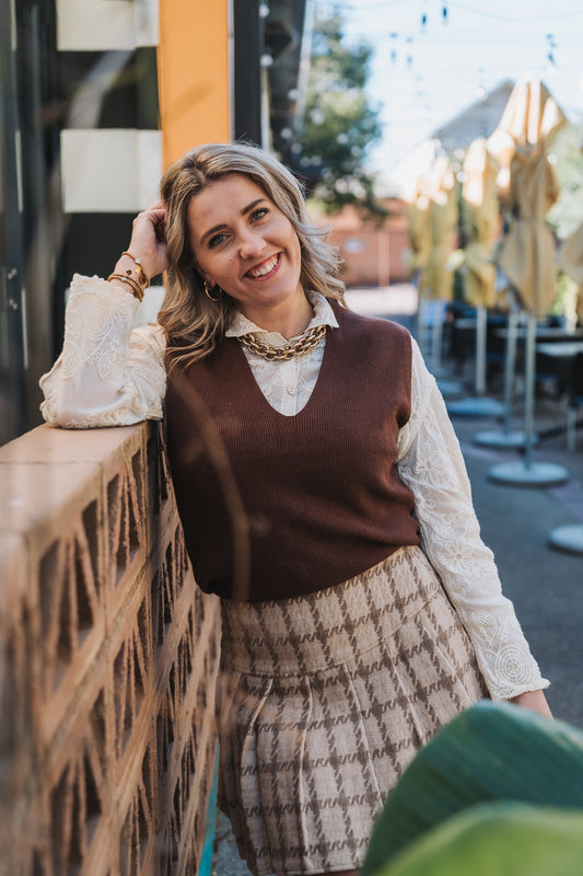 Winter Pullover Brown