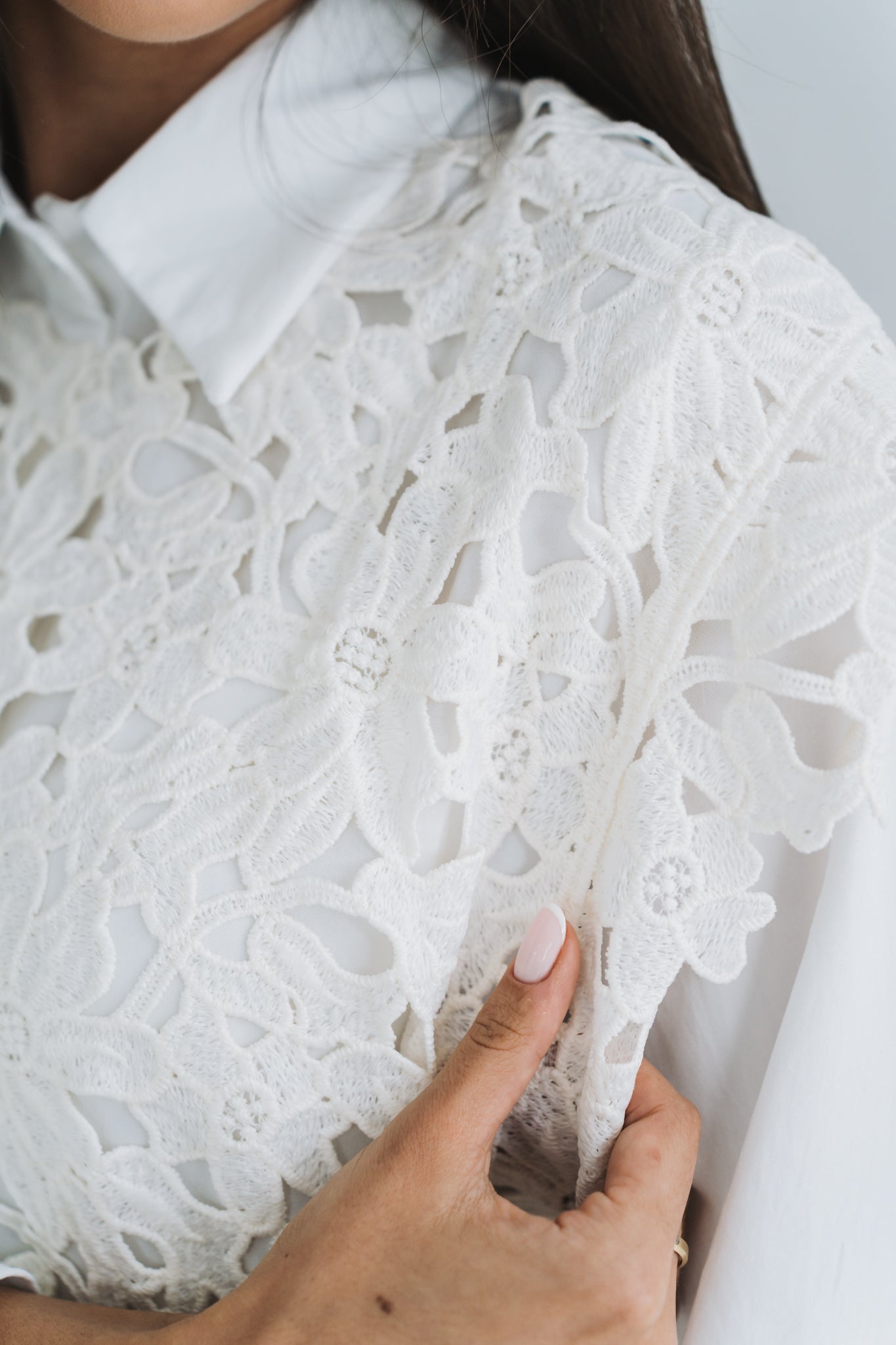 Lacey Over Cream | One Size / Fits 30-34