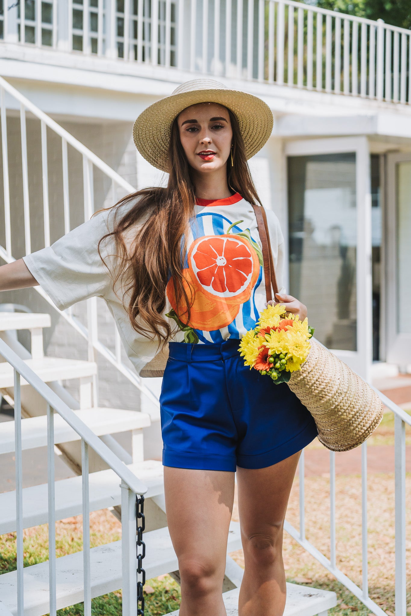 Orange Tee