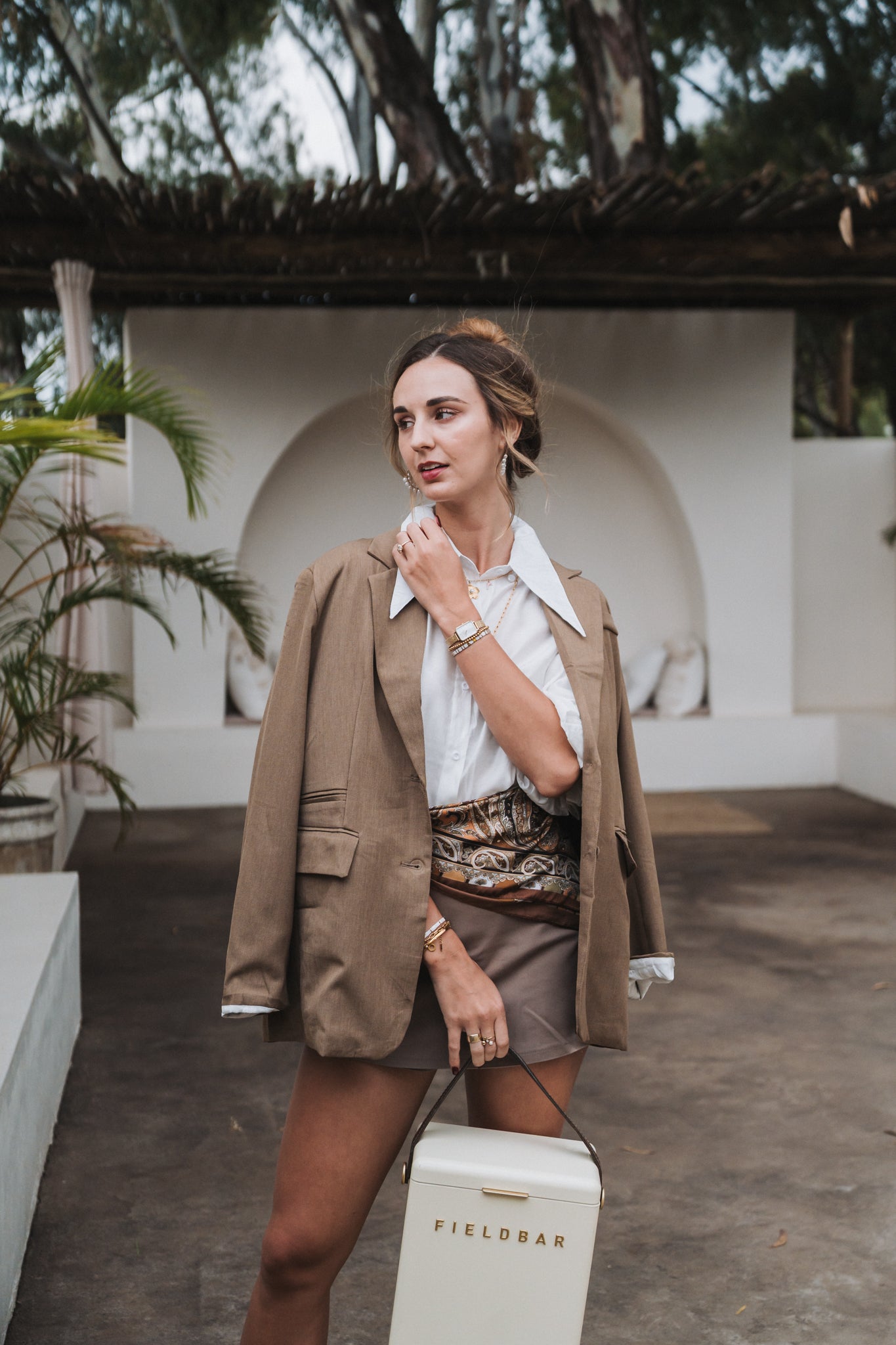 Shoni Blazer Stone