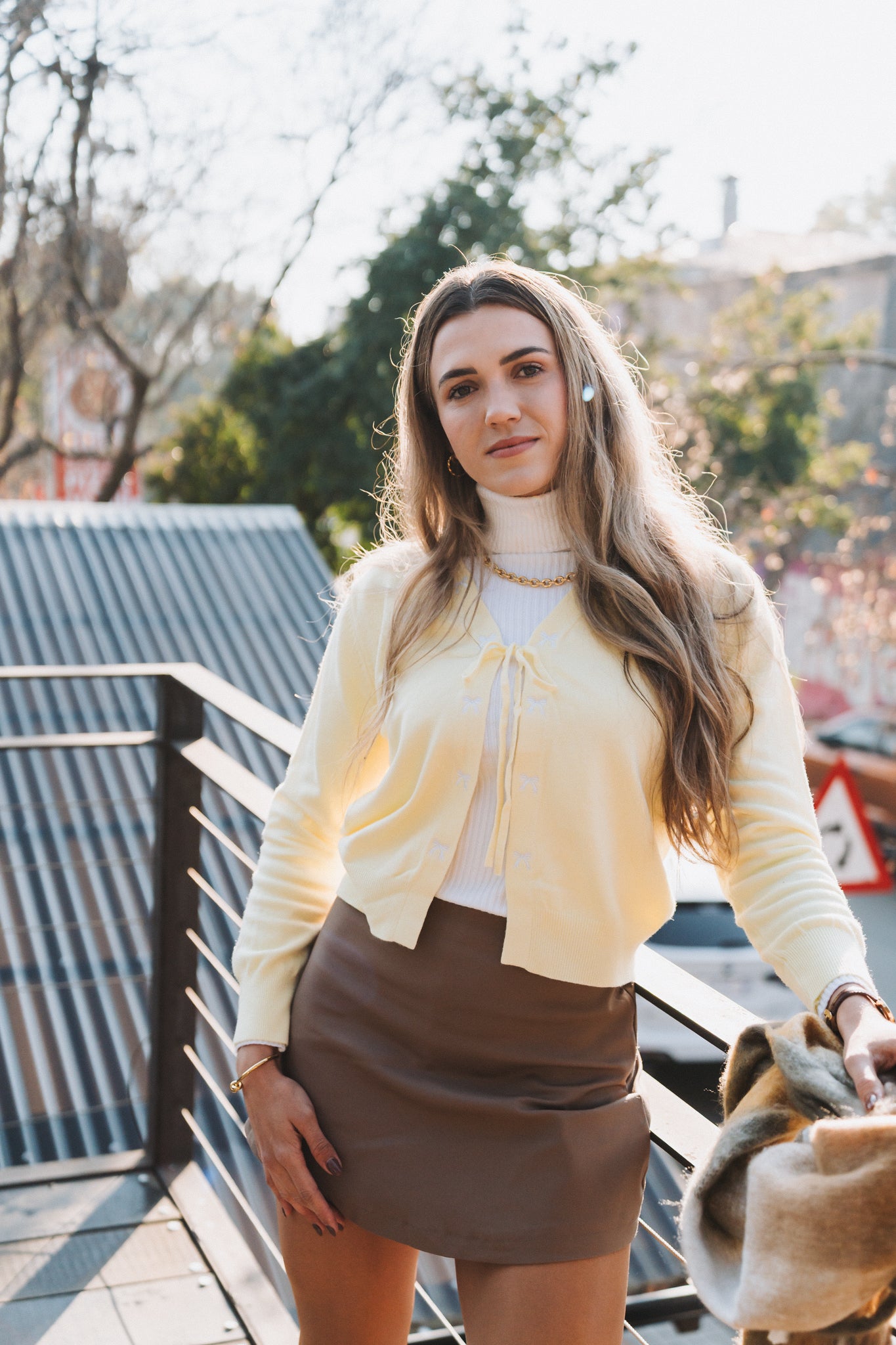 Butter Yellow Cardi