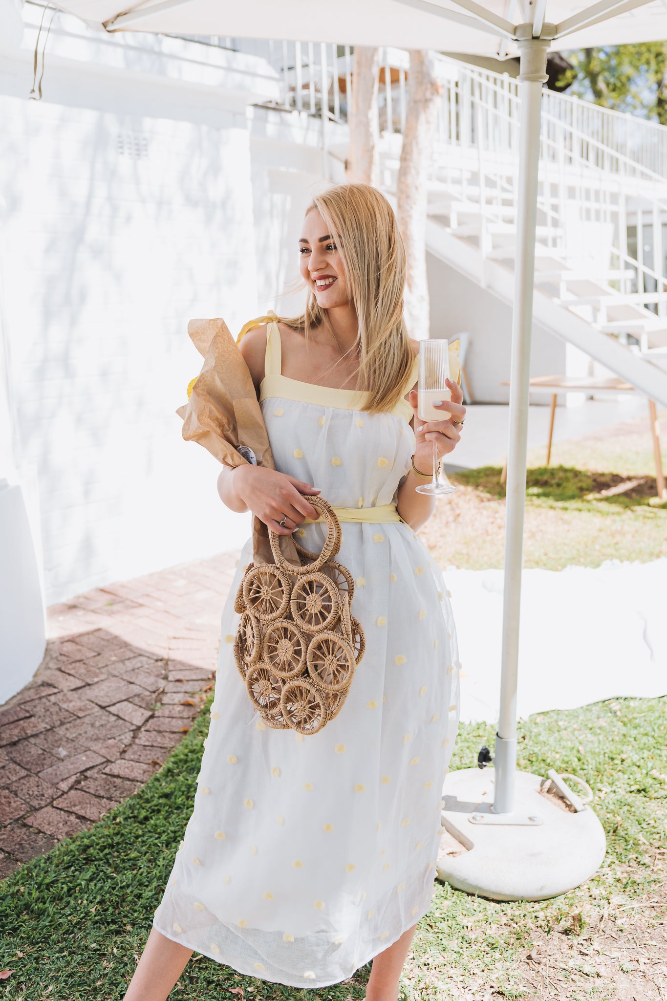 Pastel Puff Dress
