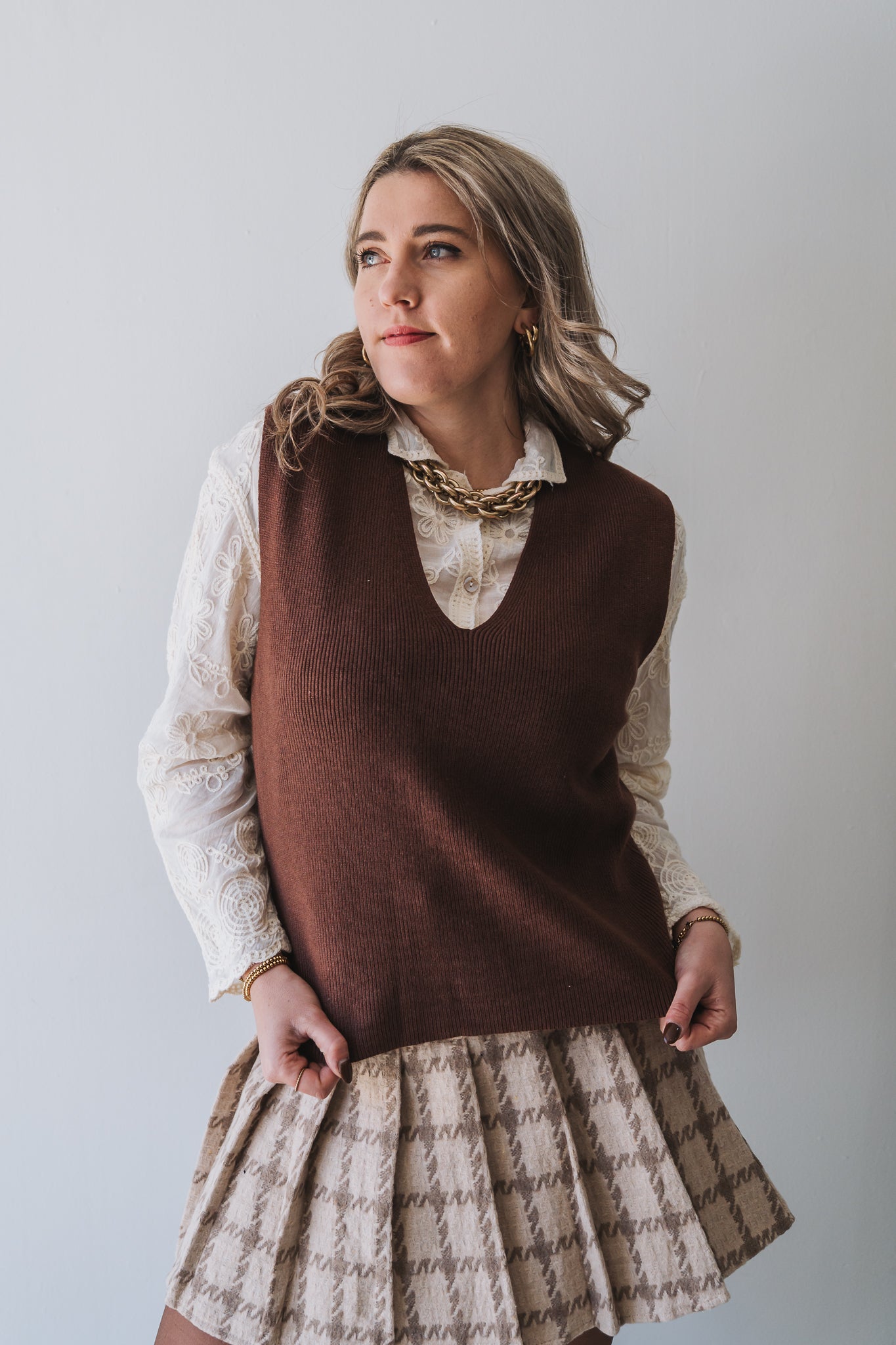 Winter Pullover Brown