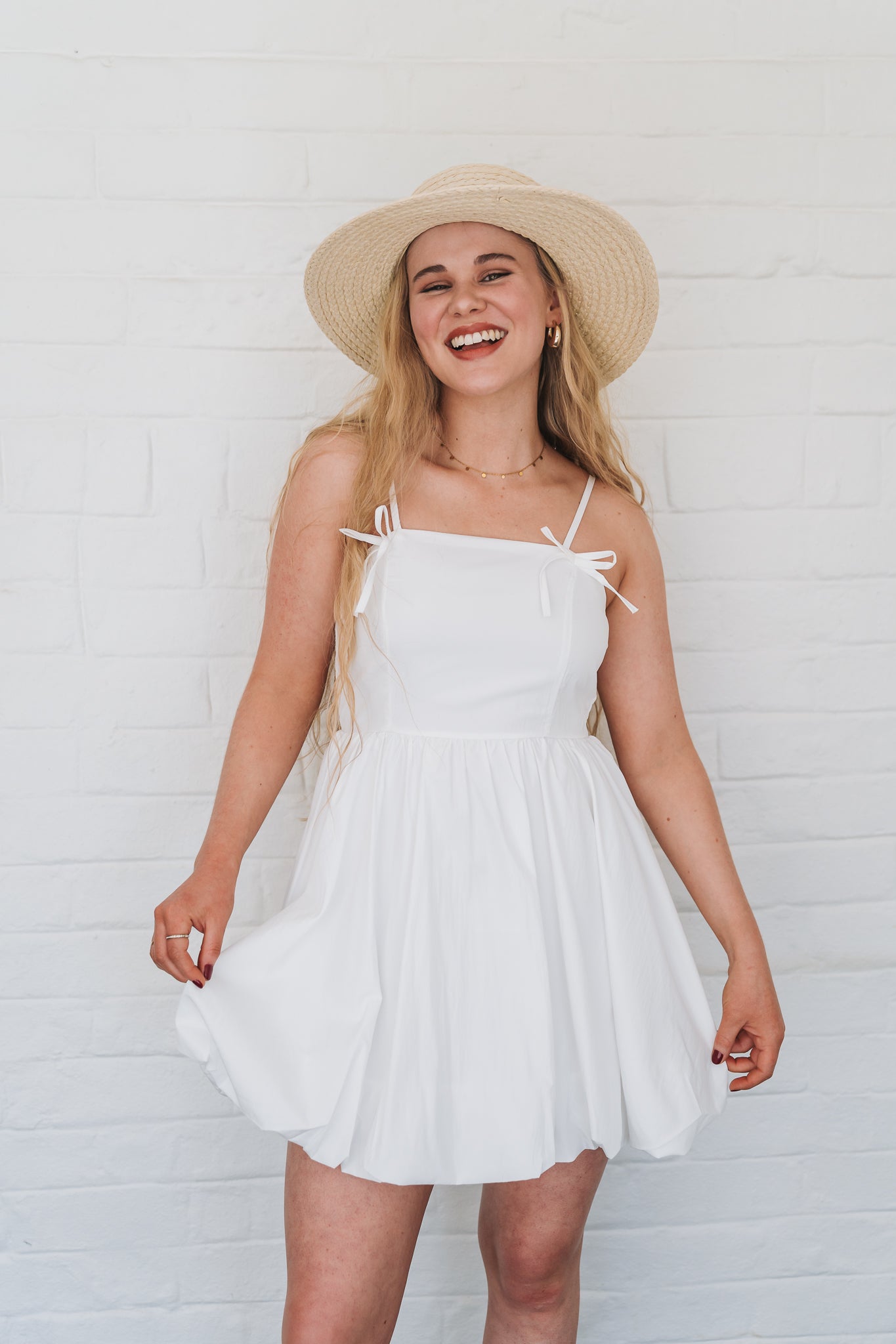 Picnic Dress White