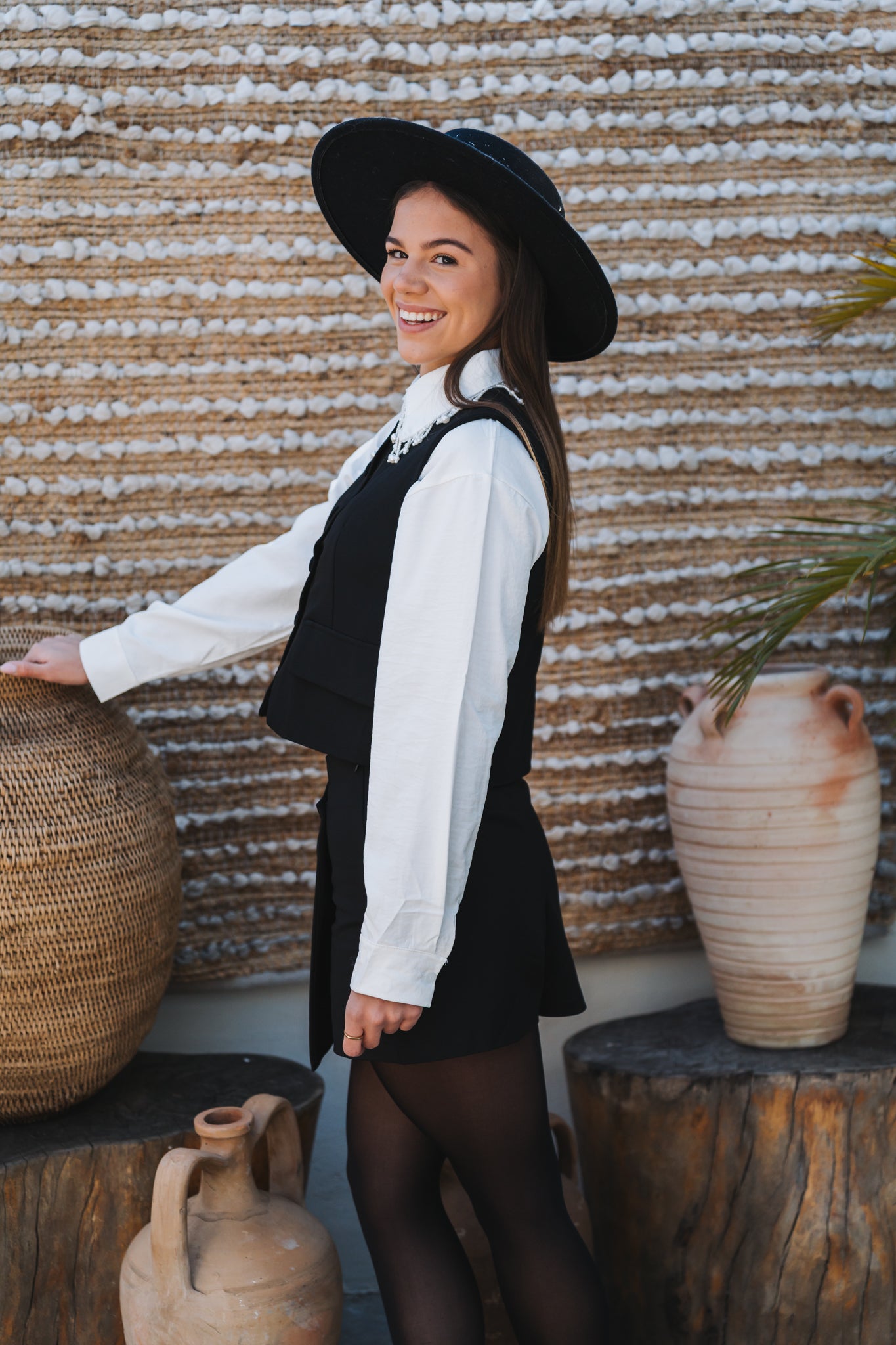 Office Waistcoat Black | One Size / Fits 30-32