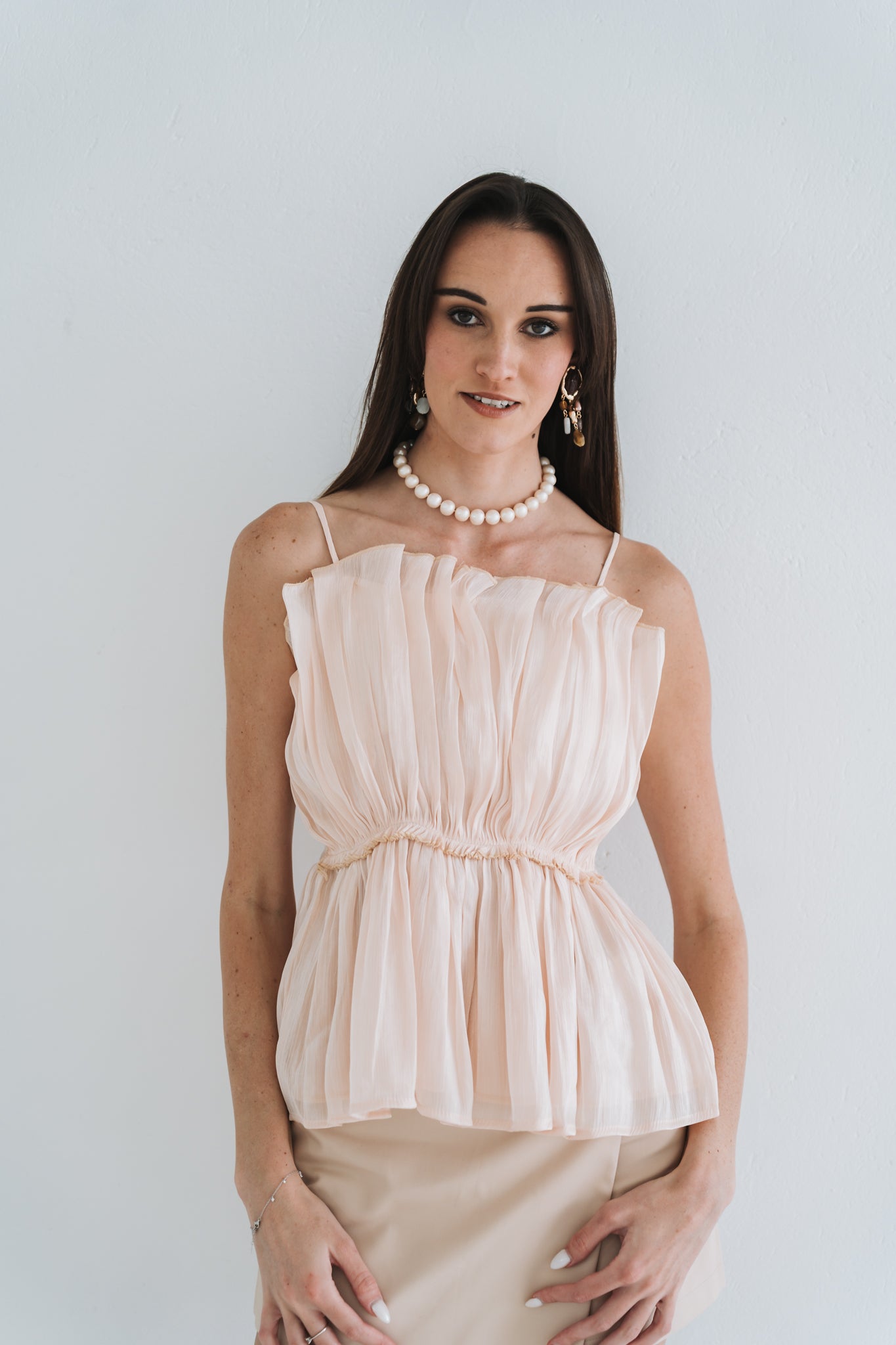 Diamond Top Peach | One Size / Fits 28-34