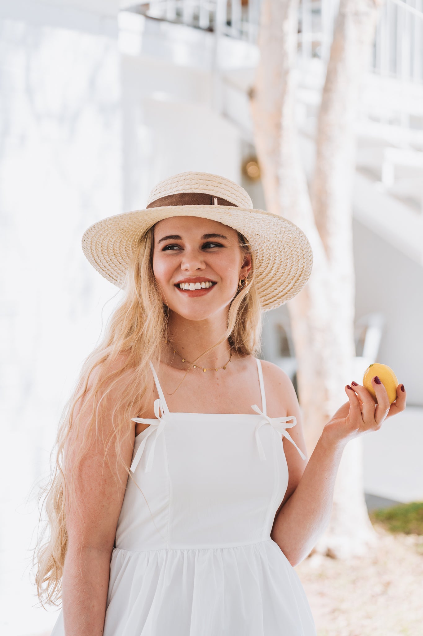 Picnic Dress White