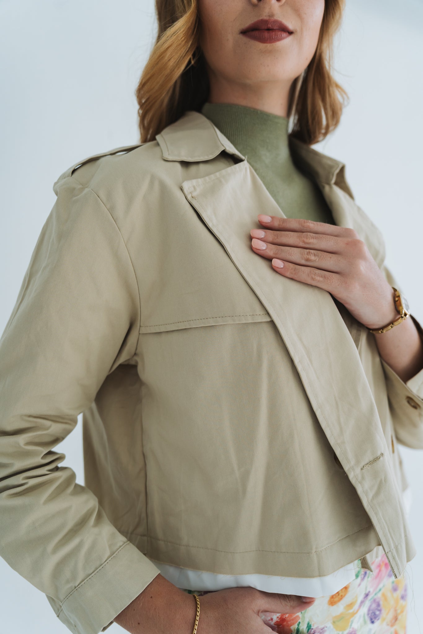 Blazer Jacket Cream | One Size / Fits 32-36