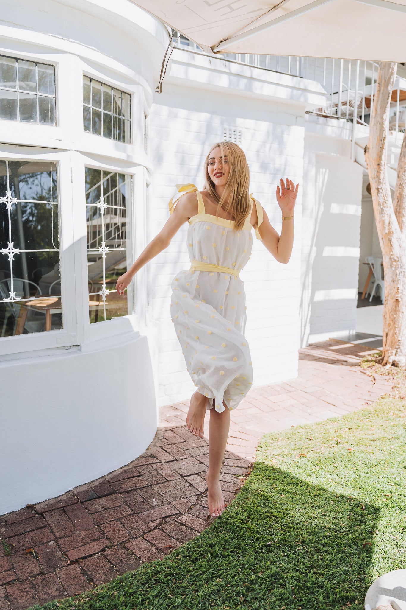 Pastel Puff Dress