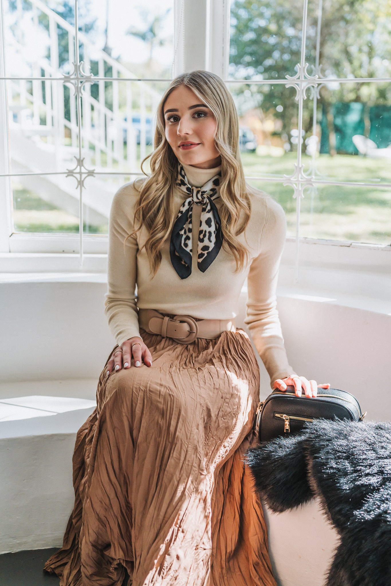 Flow Skirt Brown | One Size / 30-36