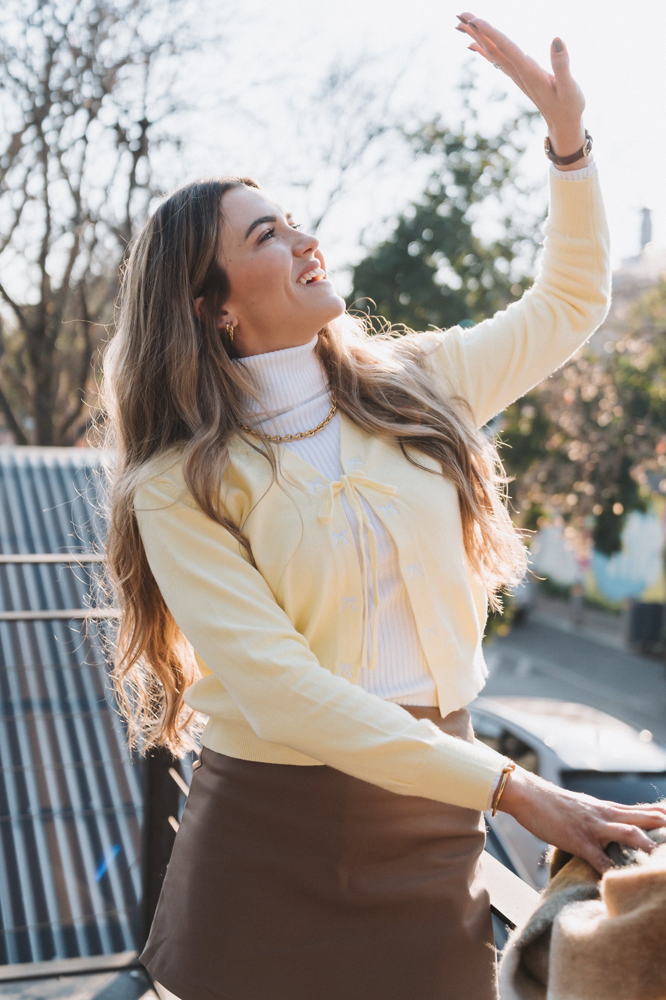Butter Yellow Cardi