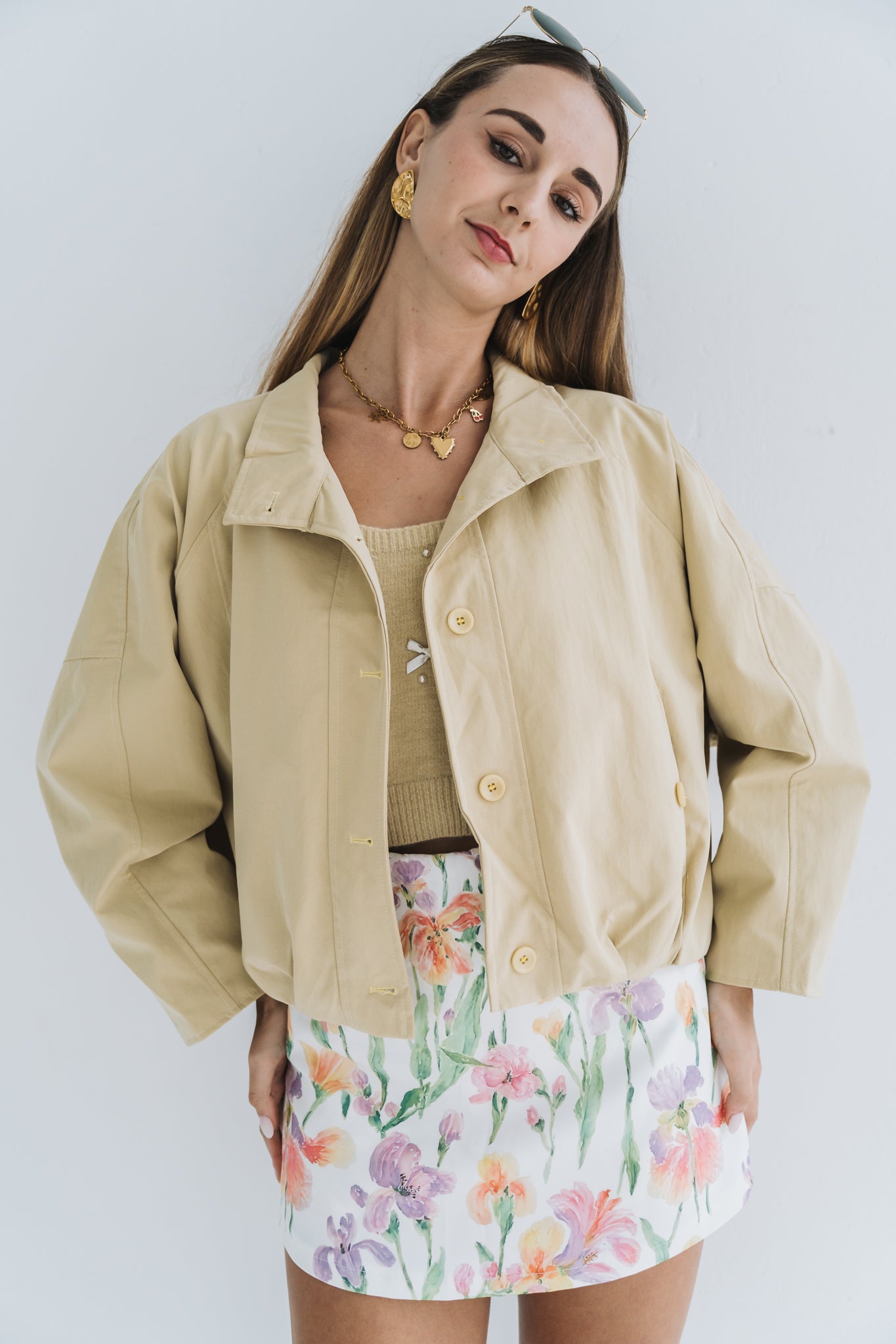 Pastel Jacket Olive | One Size / Fits 30-36