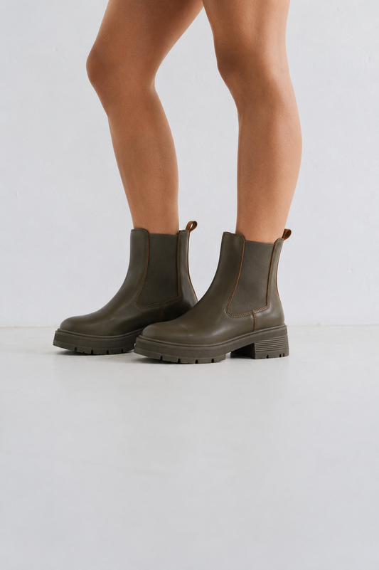 Chelsea Boots Olive