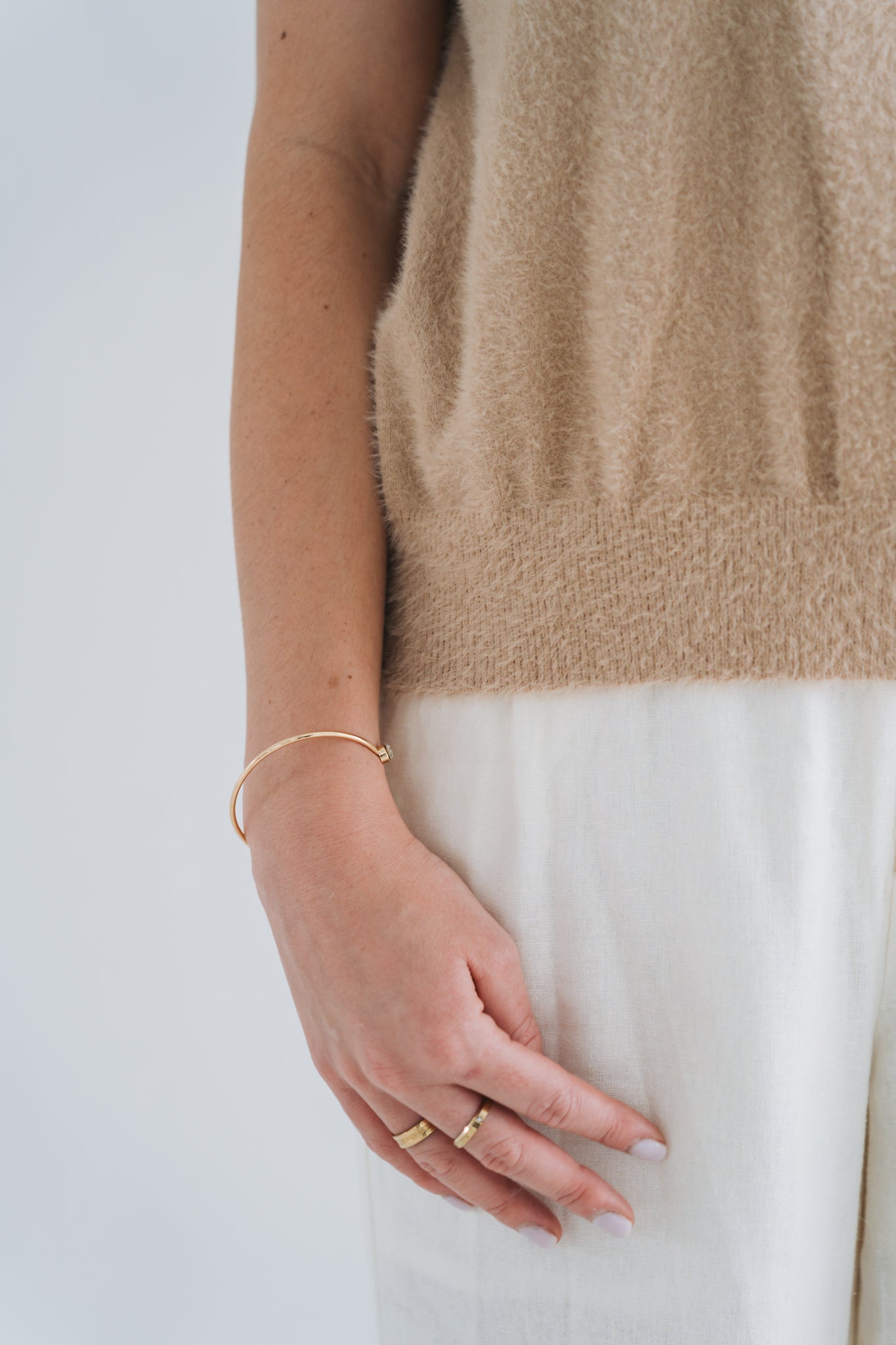 Fluff Tee Cream | One Size / Fits 30-34