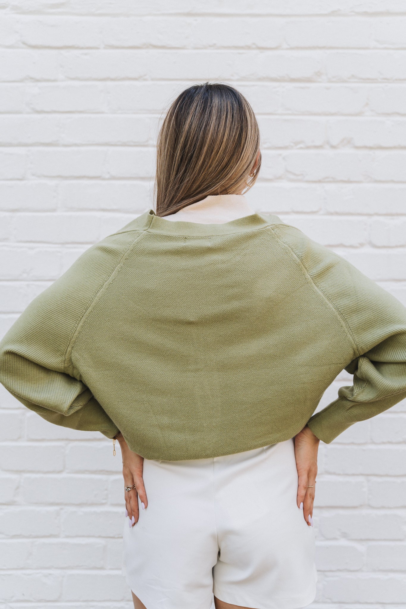 Olive Cardi | One Size / Fits 30-34