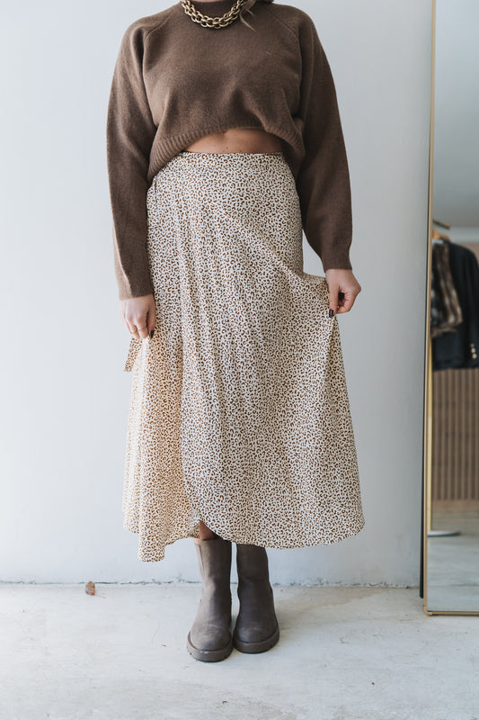 Wrap Skirt Caramel