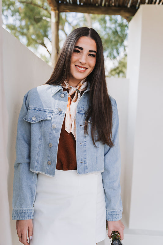 Classic Denim Jacket | Available in Sizes S, M, XL