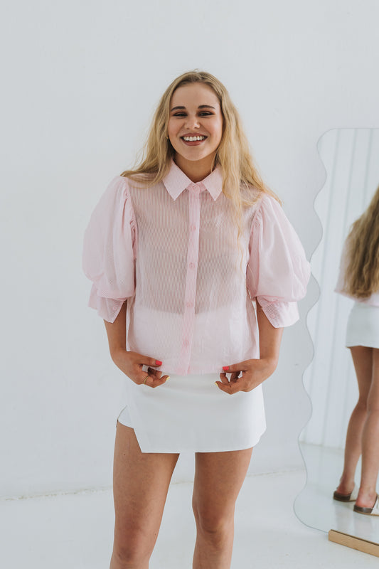 Crete Blouse Pink