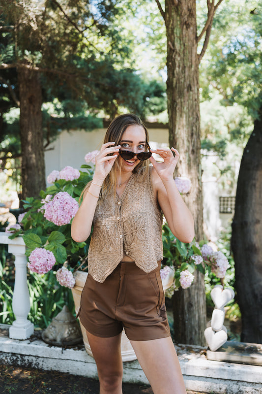 Bohemian Waistcoat Khaki