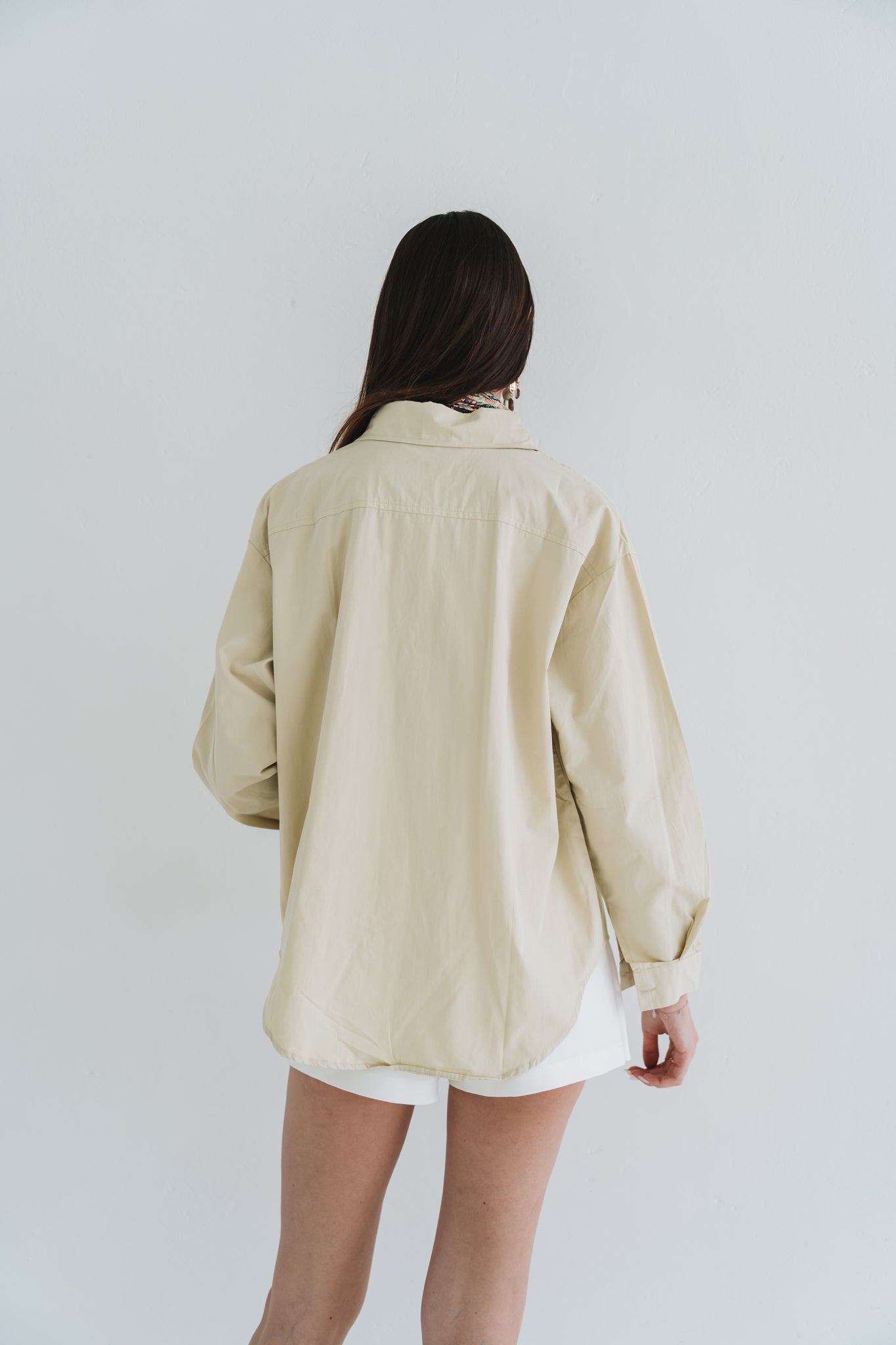 Cotton Blouse Cream | One Size / Fits 32-36