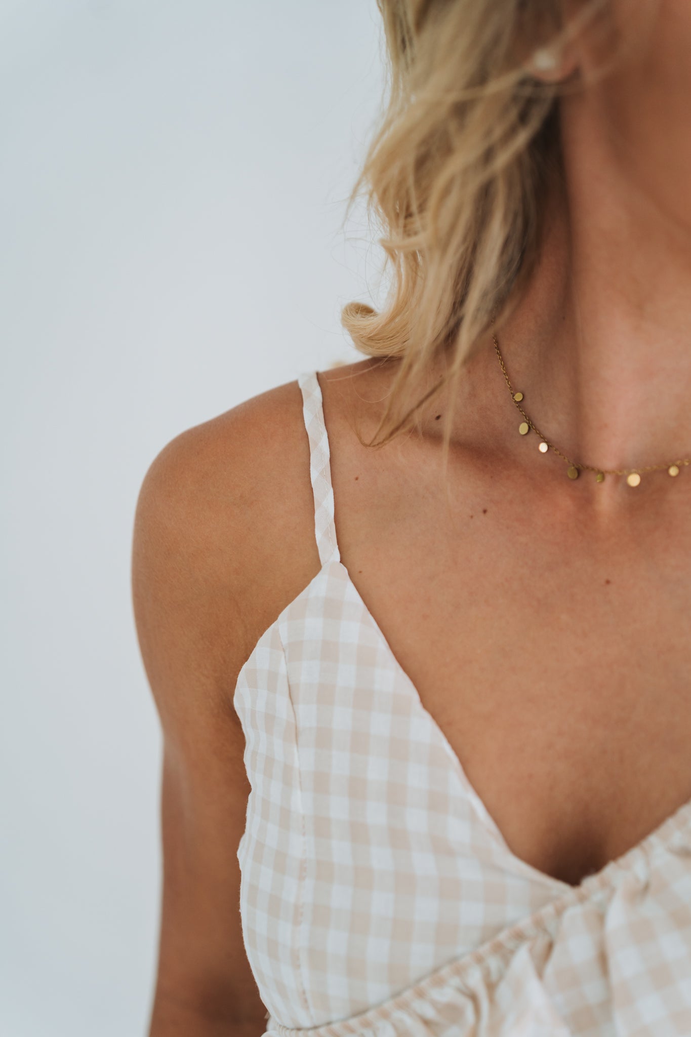 Picnic Frill Top Cream