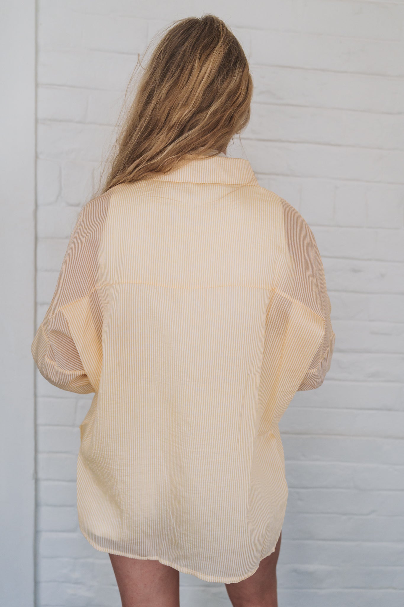 Santorini Blouse Yellow