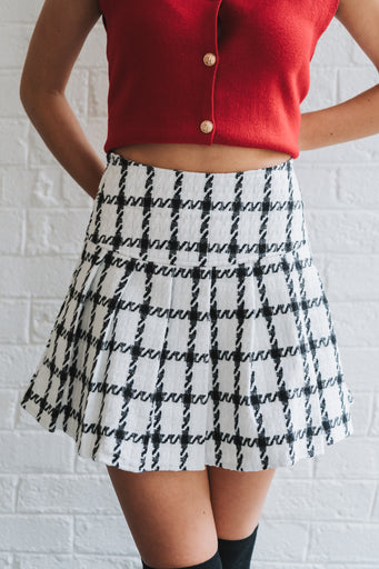 Naomi Skirt White