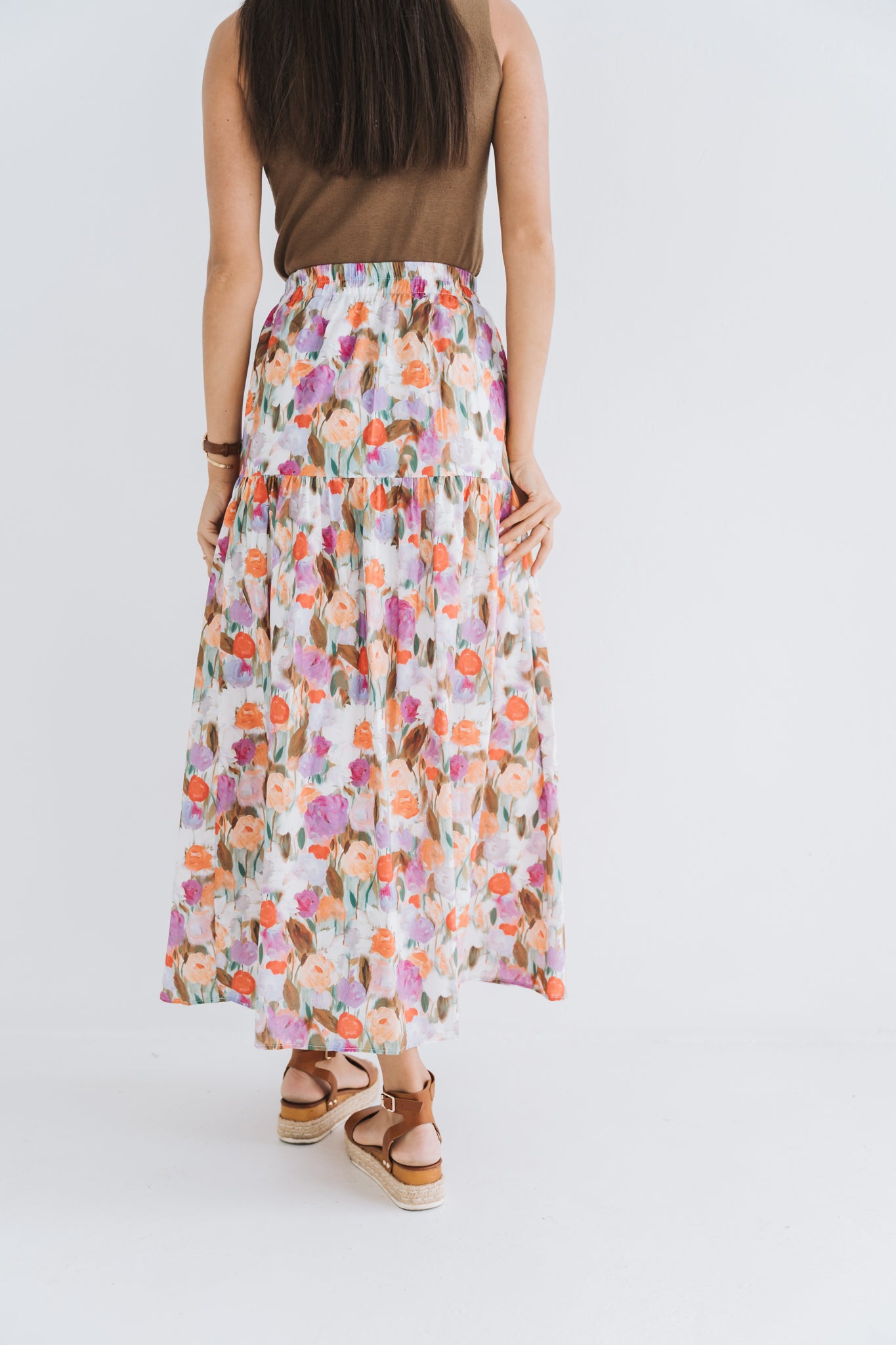 Bouquet Skirt Purple | One Size / Fits 30-36