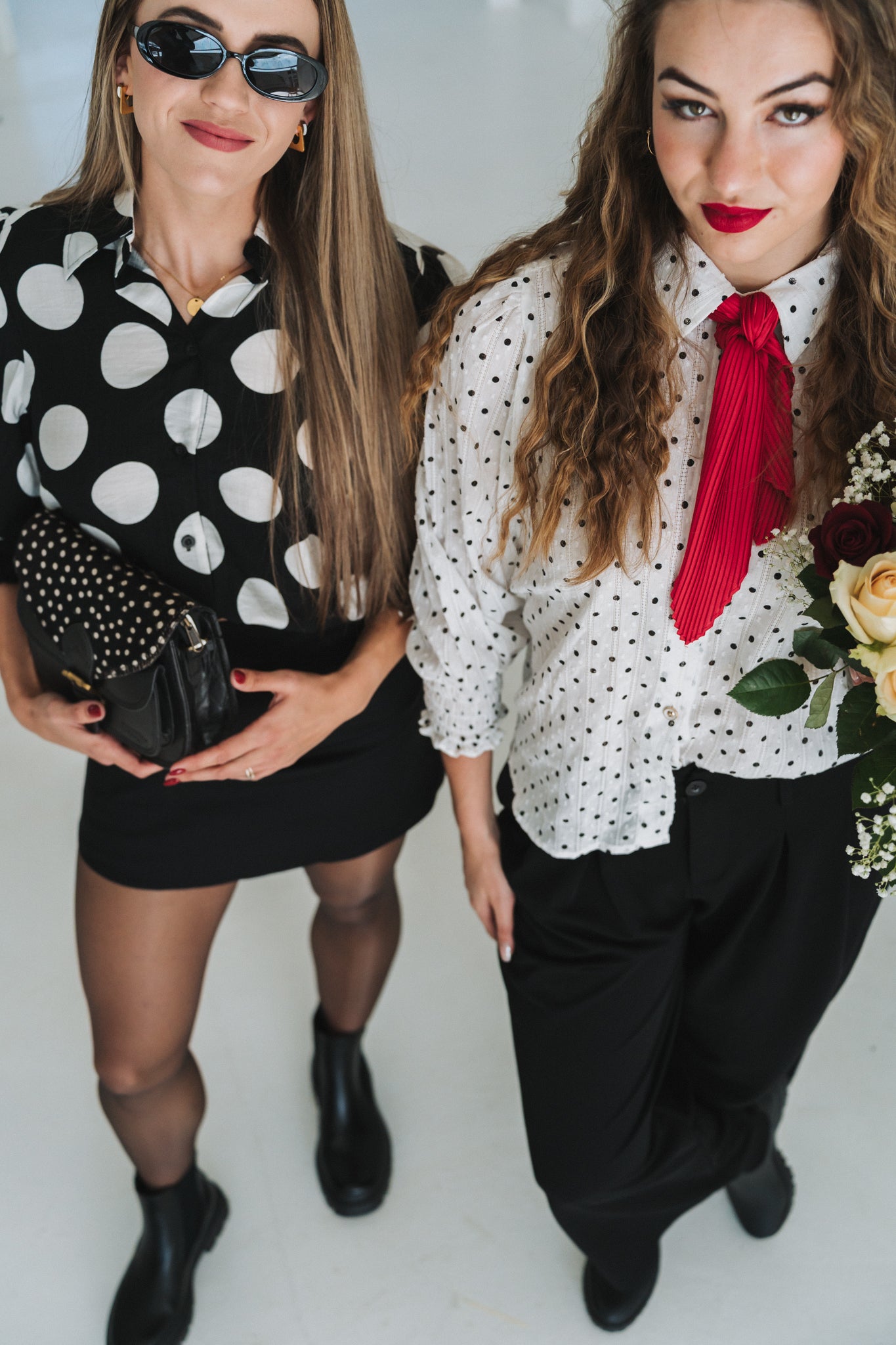 Minnie Polka Blouse | One Size / Fits 30-34