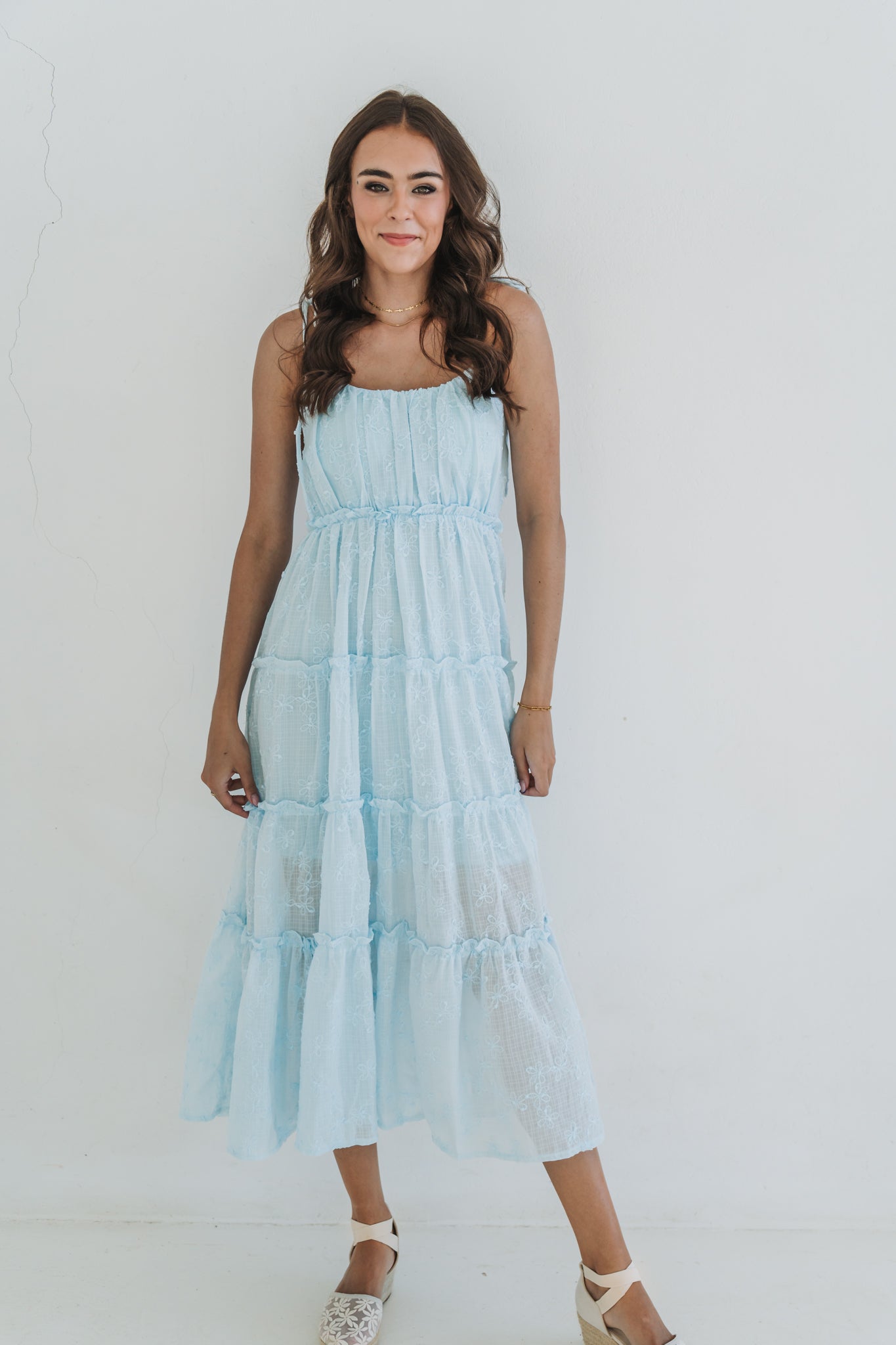 Baby Blue Maxi Dress
