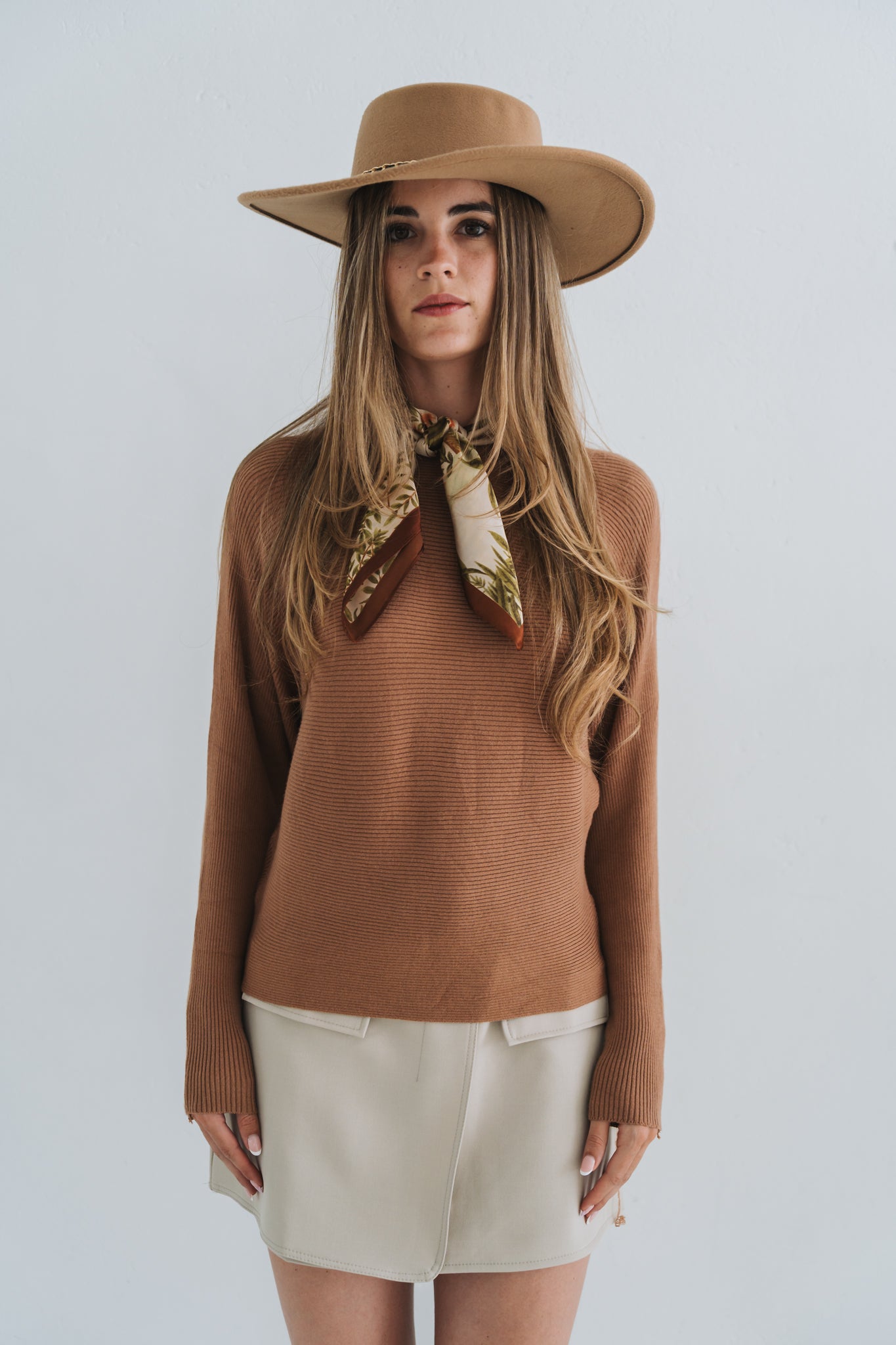 Maddy Jersey Caramel | Available in Sizes S, M, L