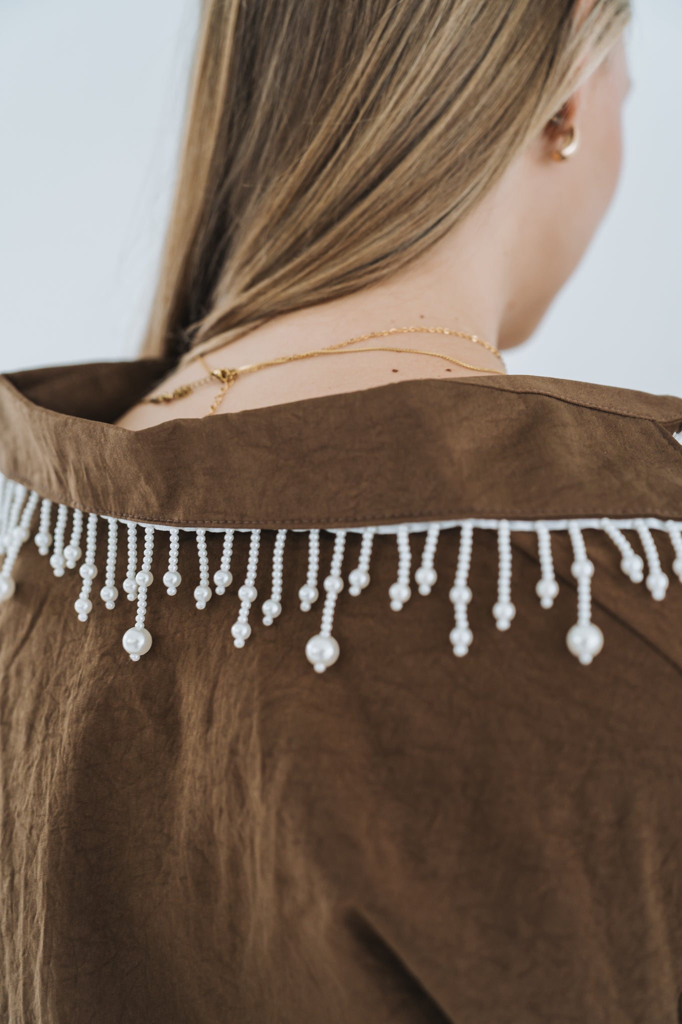 Cowgirl Blouse Brown | One Size / Fits 30-32