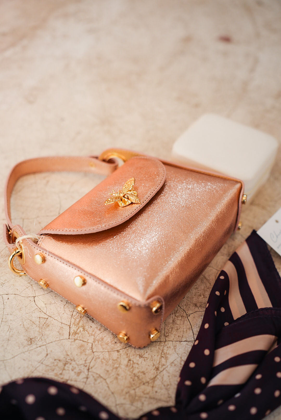 Butterfly Leather Bag