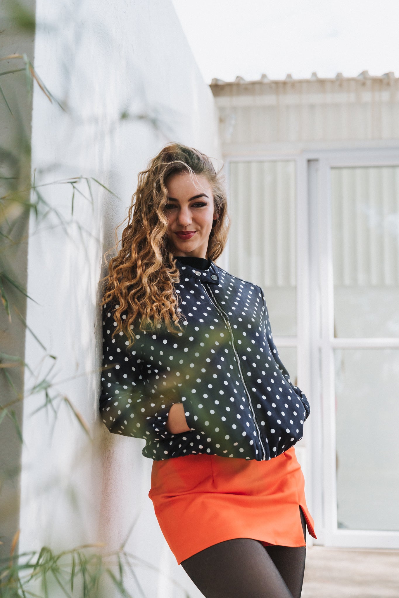 Polka Jacket Black | One Size / 30-34