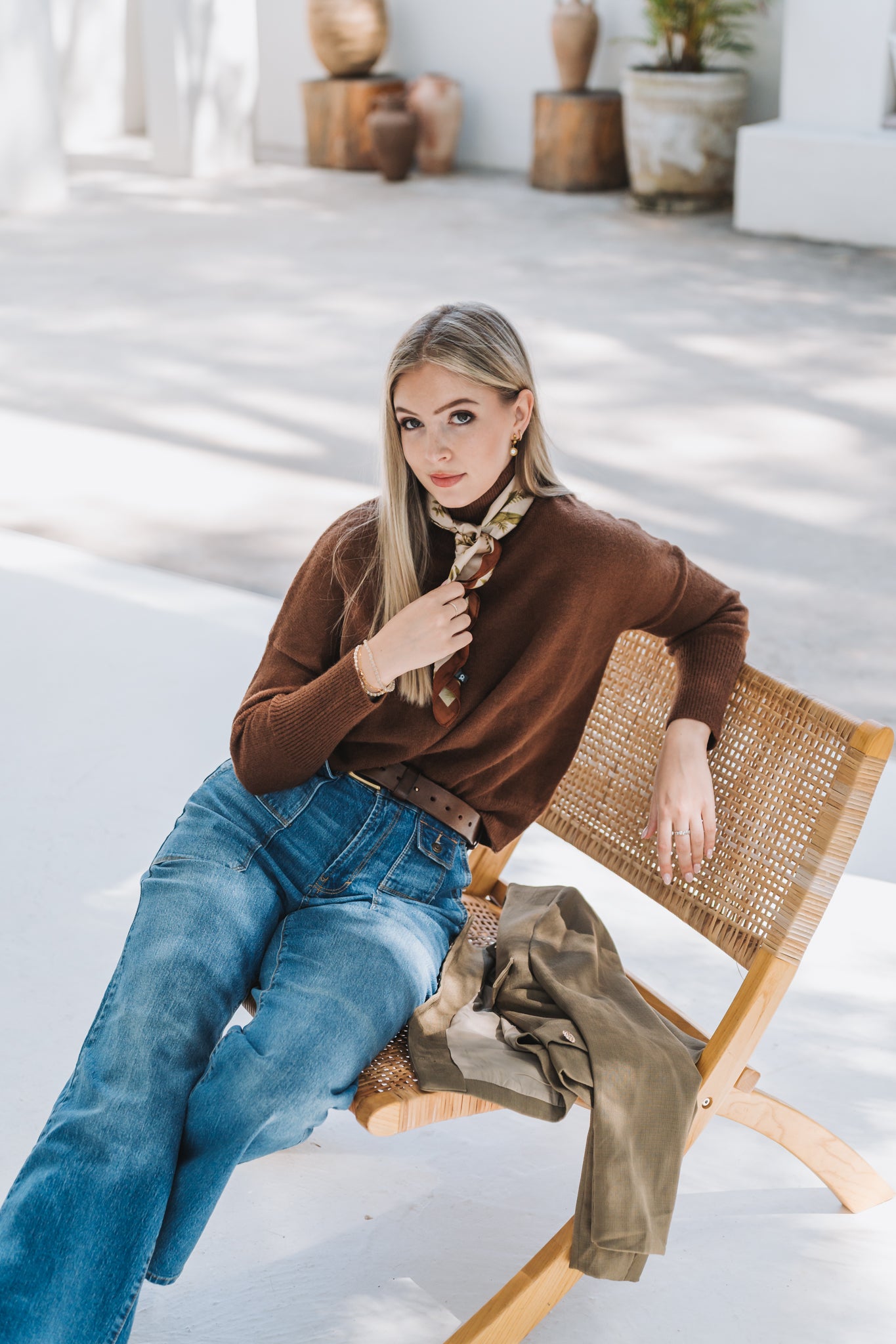 Mary Knit Brown