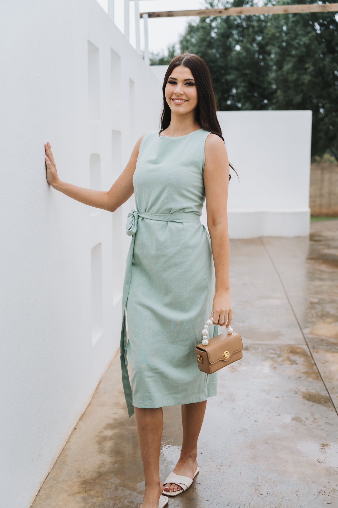 Beatrice Dress Mint