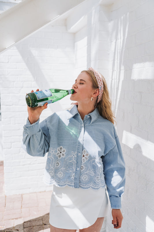 Denim Blouse