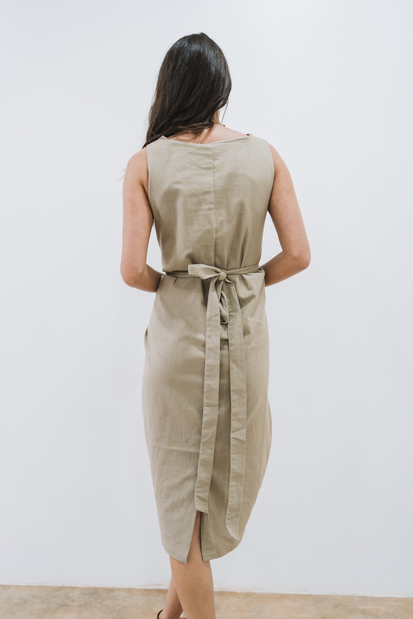 Beatrice Dress Khaki