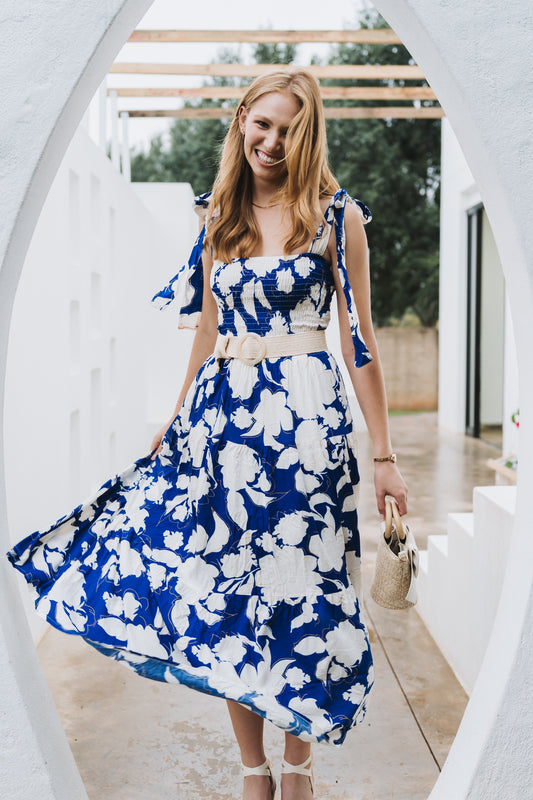 Royal Blue Maxi Dress