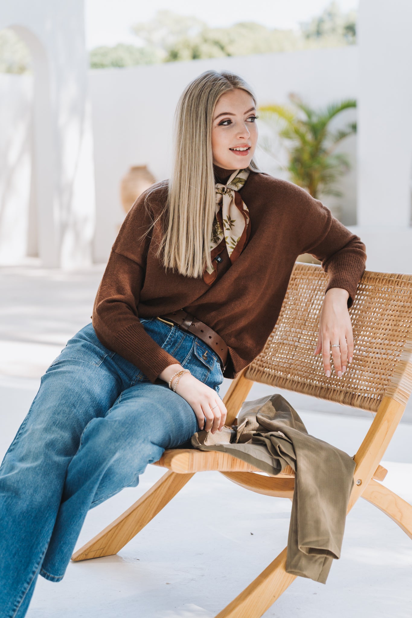 Mary Knit Brown