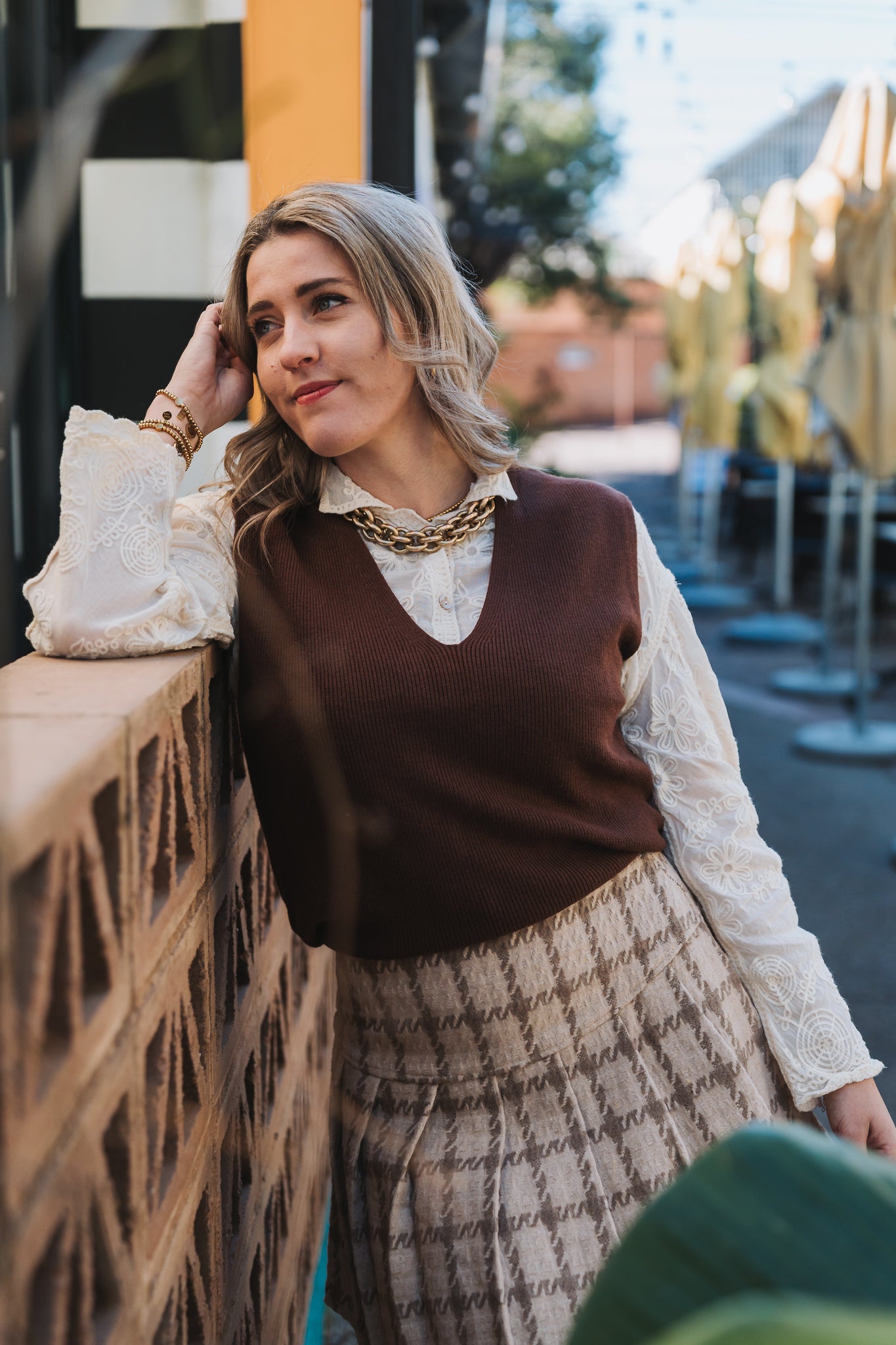 Winter Pullover Brown