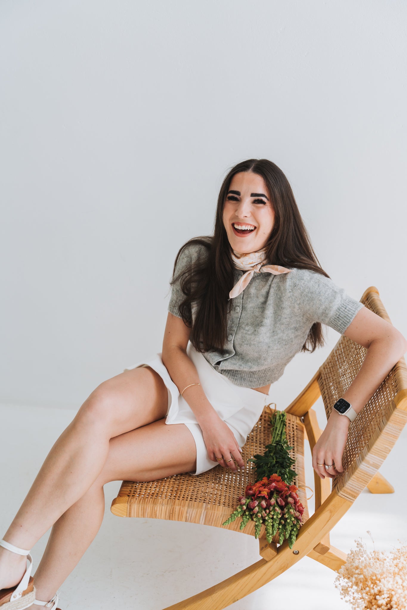 Grey Sweater Knit | Available in Sizes S, M, L