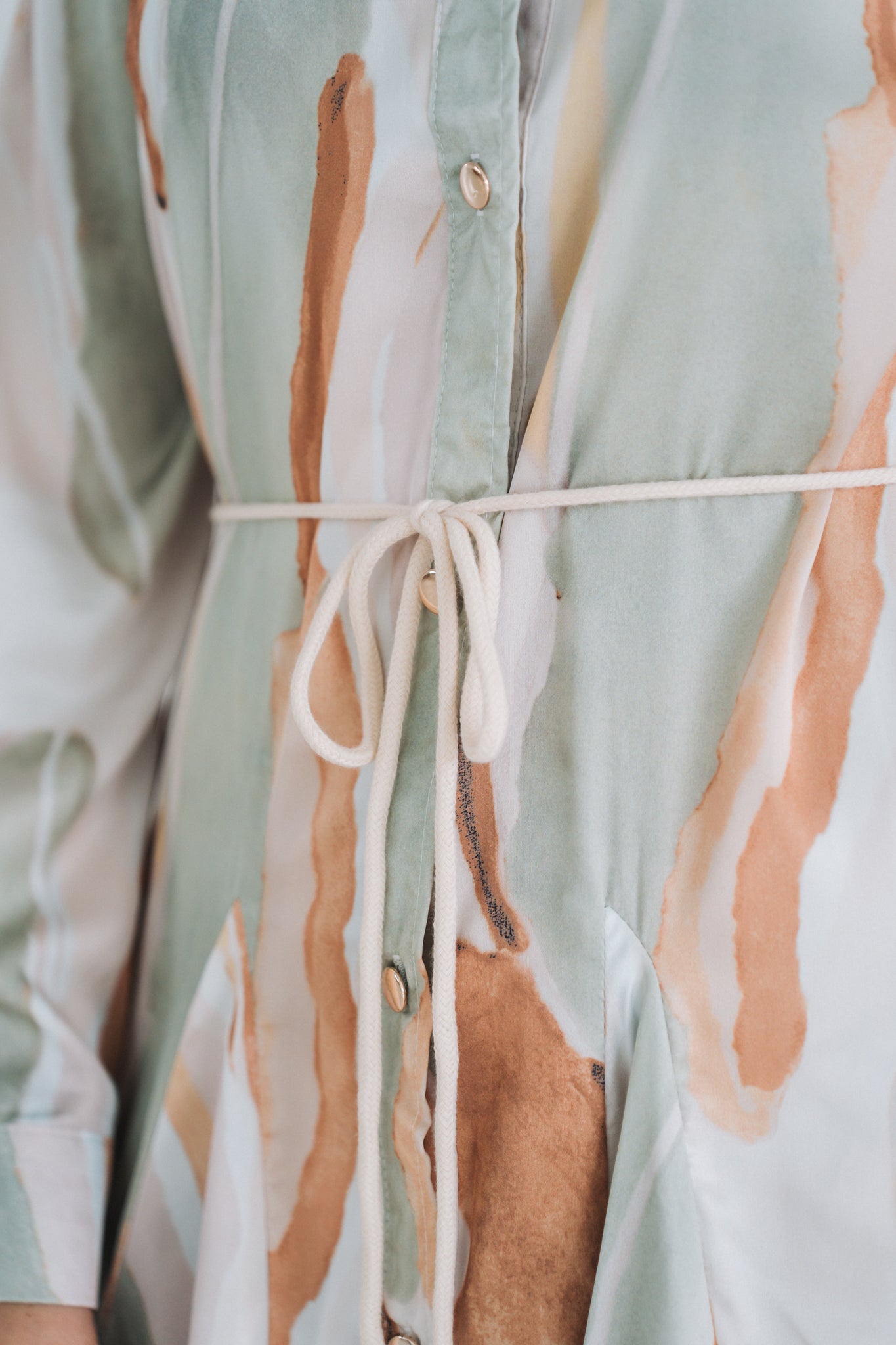 Mint Silk Dress