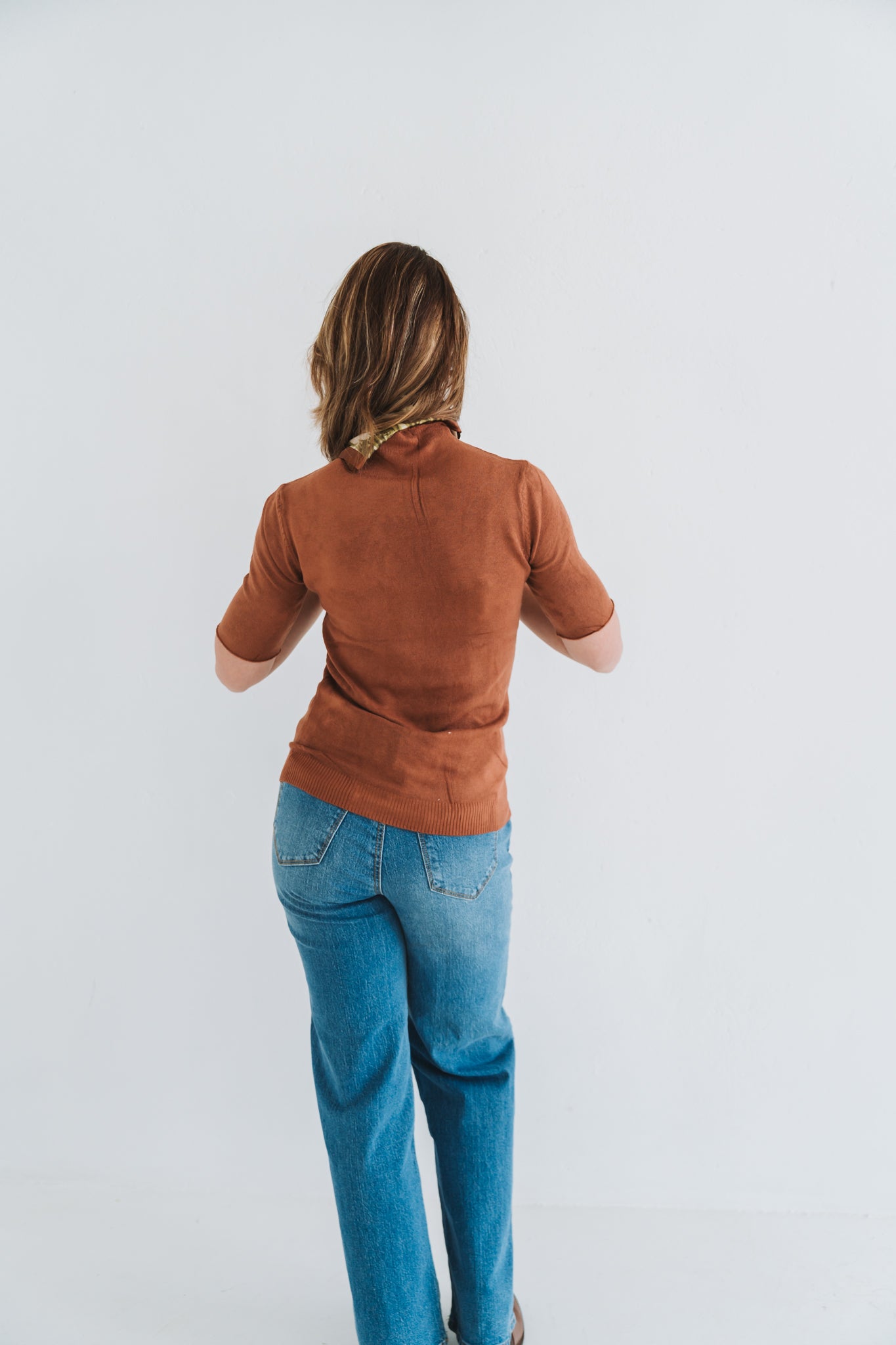 Nikka Knit Rust | One Size