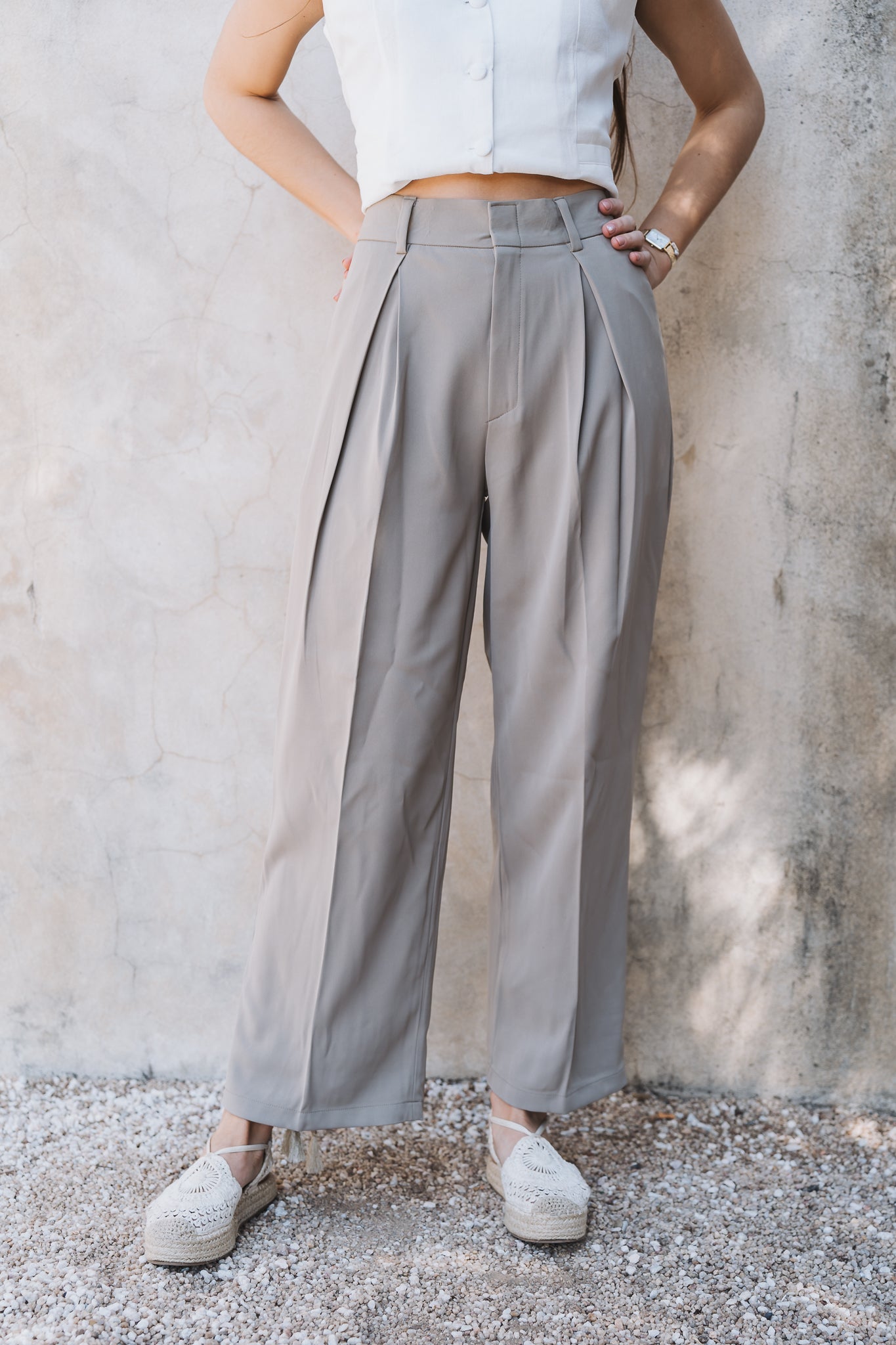 Olive Trouser