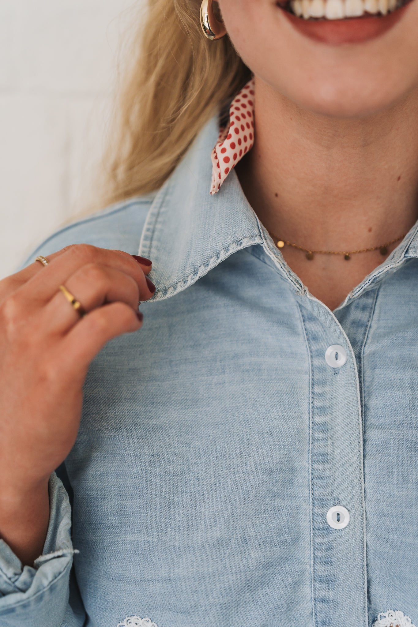 Denim Blouse