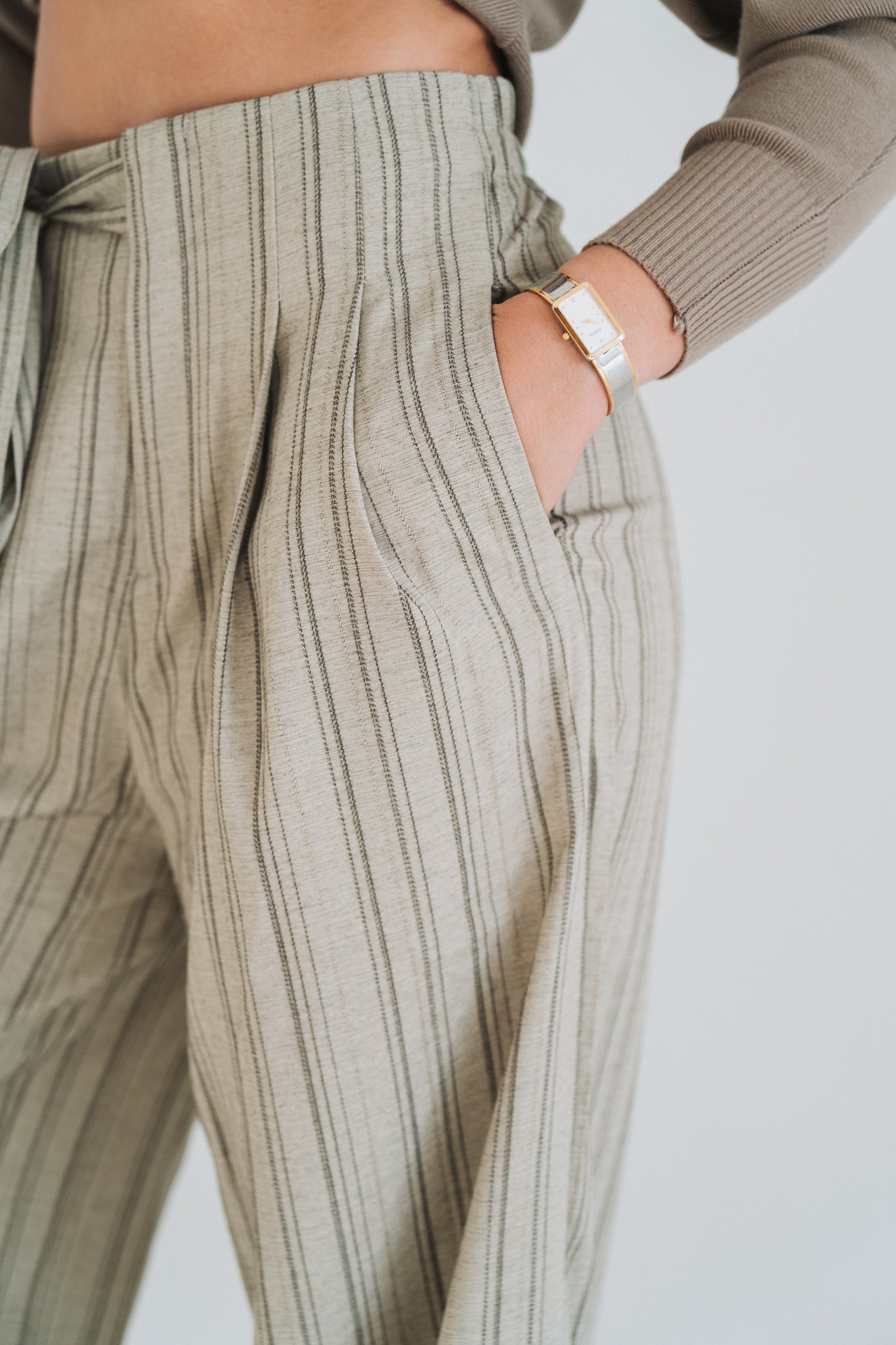 Palazzo Trouser Stripes | One Size / Fits 30-34