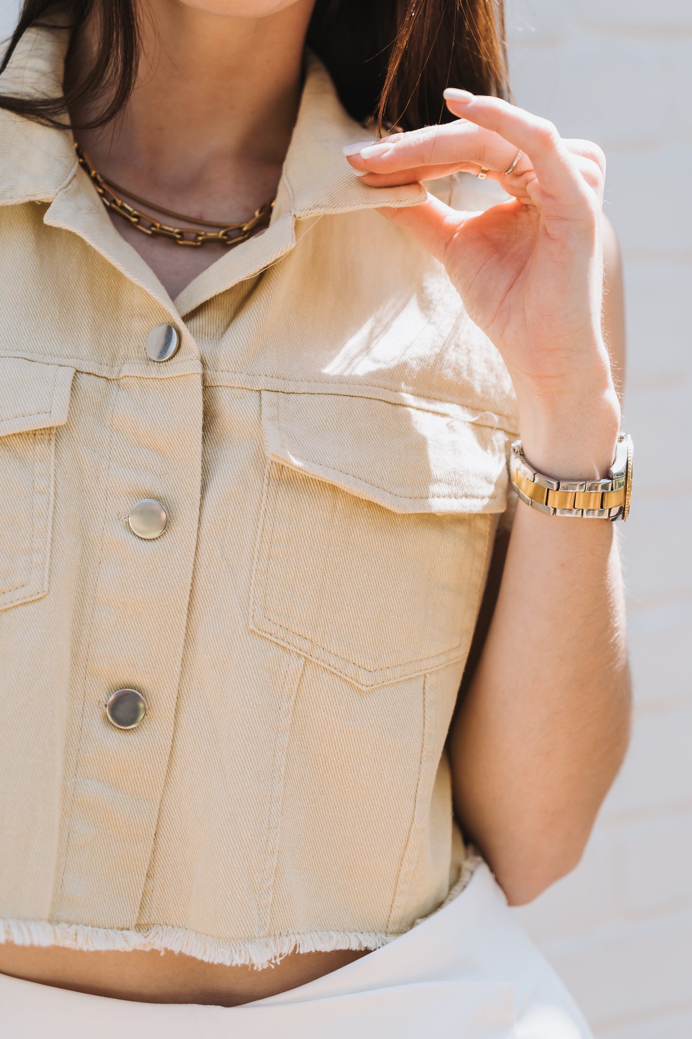 Earthy Waistcoat Yellow