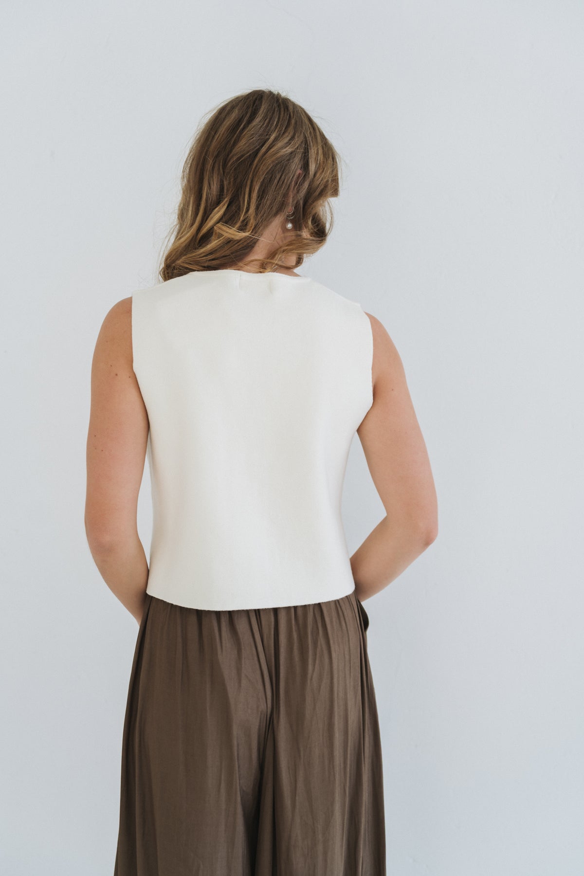 Classic Waistcoat Cream | One Size / Fits 30-34